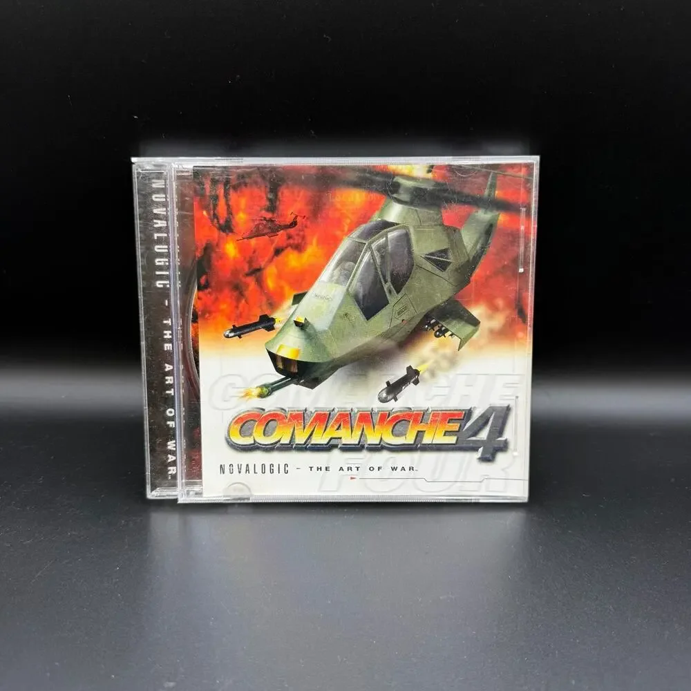 Vintage Comanche 4 Novalogic The Art of War PC Video Game